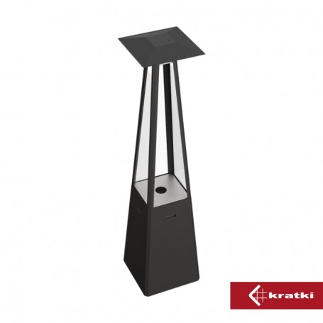 Plinski grijač Umbrella crni