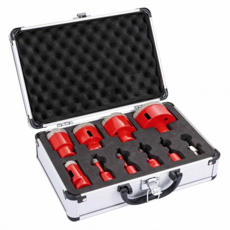 Set dijamantih kruna za bušenje pločica ili kamena DTBKS6-68 Holzmann Maschinen