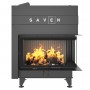 Fireplace insert G/SAVEN Energy Up 85х50х47R Black (17,0 kW) ECO