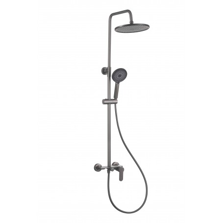 NEROLA tuš set s mješalicom gun gray