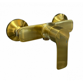 Imola gold shower mixer