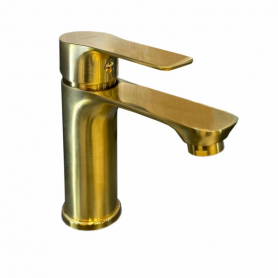 Imola gold basin mixer
