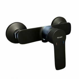 Imola black shower mixer