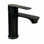 Imola black washbasin mixer