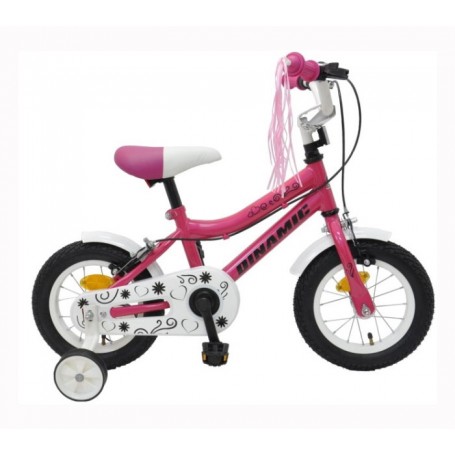 Children's bike Dinamic 12 Girl dark pink
