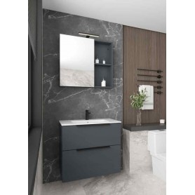 BIT 80 donji kupaonski ormarić u grafitno sivom dekoru