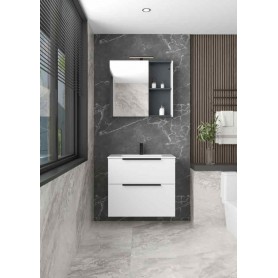 BIT 80 donji kupaonski ormarić u dekoru bijeli sjaj