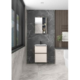 BIT 60 bathroom base cabinet in cashmere decor