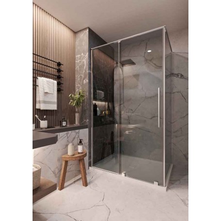 TK TELDE chrome pravokutna tuš kabina 80x100x195cm