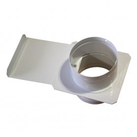 Adapter with slide tube: Ø120mm ZWS120S Holzmann Maschinen