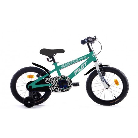Children's bike 12" Sonekto Green