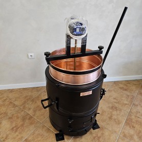 Kotao za kuhanje džema s električnom miješalicom