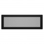 Ventilacijska rešetka classic SAVEN 17X49 - crna