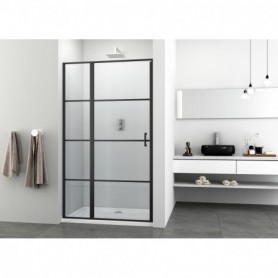 Nihajna vrata 120cm črna mat 118-120x195cm