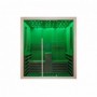 CARBON 2 infracrvena sauna za 2 osobe 180x150x195 cm