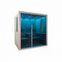 CARBON 2 infracrvena sauna za 2 osobe 180x150x195 cm
