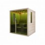 CARBON 2 infracrvena sauna za 2 osobe 180x150x195 cm