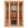 OSLO infracrvena kabina za 2 osobe 150x150x200 cm
