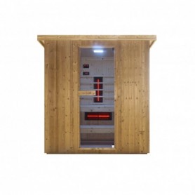 Vanjska sauna LAHTI za 6 osoba - 198x181,5x202,2 cm