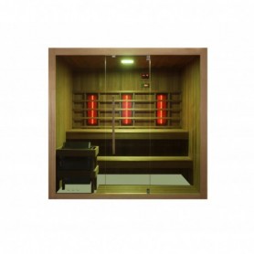 KOTKA sauna + infracrvena kabina za 4-5 osoba 200x150x190 cm