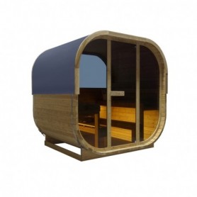 HANKO vanjska sauna za 6 osoba 210x180x210 cm