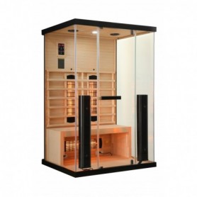 BILLUND 2 NOVA Infracrvena sauna za 2 osobe 125x100x190 cm (komplet za montažu)