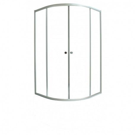Polukružna tuš kabina 89-90x89-90x153 cm