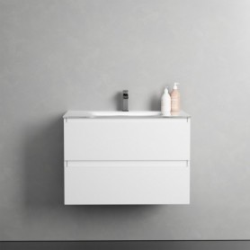 Bathroom cabinet "KOCKA 70" WHITE