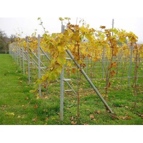 Potporni stup-metalni, pocinčani-v 2500 mm