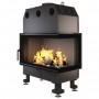 Fireplace insert SAVEN Energy 85x50x47R (17,0 kW) ECO - black shamot