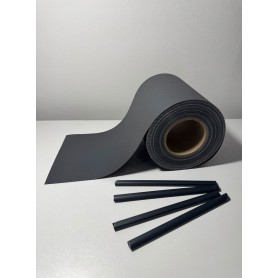 Panel fence tape - anthracite