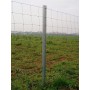 Metalni pocinčani stup za ogradu-v 1600 mm