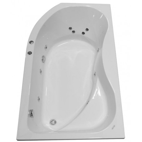 Elegant 160R Hydro hidromasažna akrilna kada 