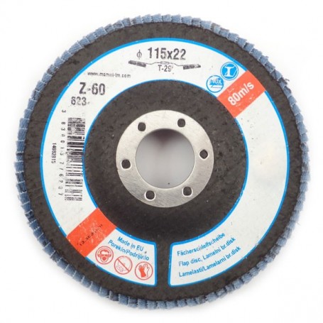 Lamelni brusni disk LBD 115X22 Z60