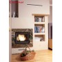 Antek 10 PF cast iron fireplace insert - interier