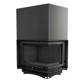 Zuzia 16-P/BS/G insert fireplace on solid fuel