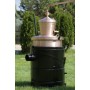 Distilling pot still Overturn 80 liters without hand stirrer