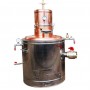 Stable still pot Super Cu 120 liters with double bottom
