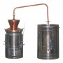 Copper Pot still brandy boiler Cu 80 liters with mixer