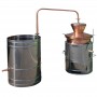 Copper Pot still brandy boiler Cu 100 liters with a mixer