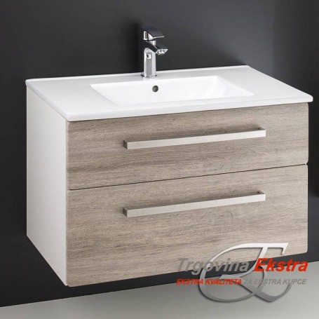 Tia 80 donji kupaonski ormarić grey mara