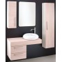 Artline 150 side bathroom cupboard in bodega decor
