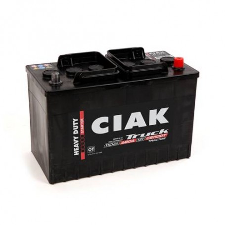 Battery CIAK Truck Heavy Duty Tractor X 12V-110Ah R+ for commercial vehicles