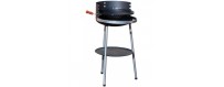 Grills on wood and charcoal, and accessories for grill